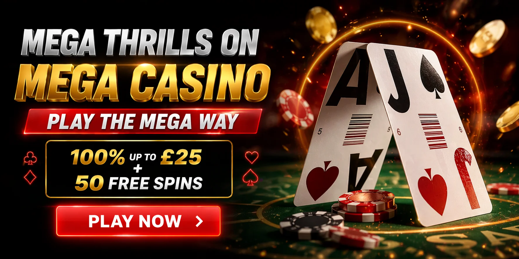 Mega casino  -  home hero